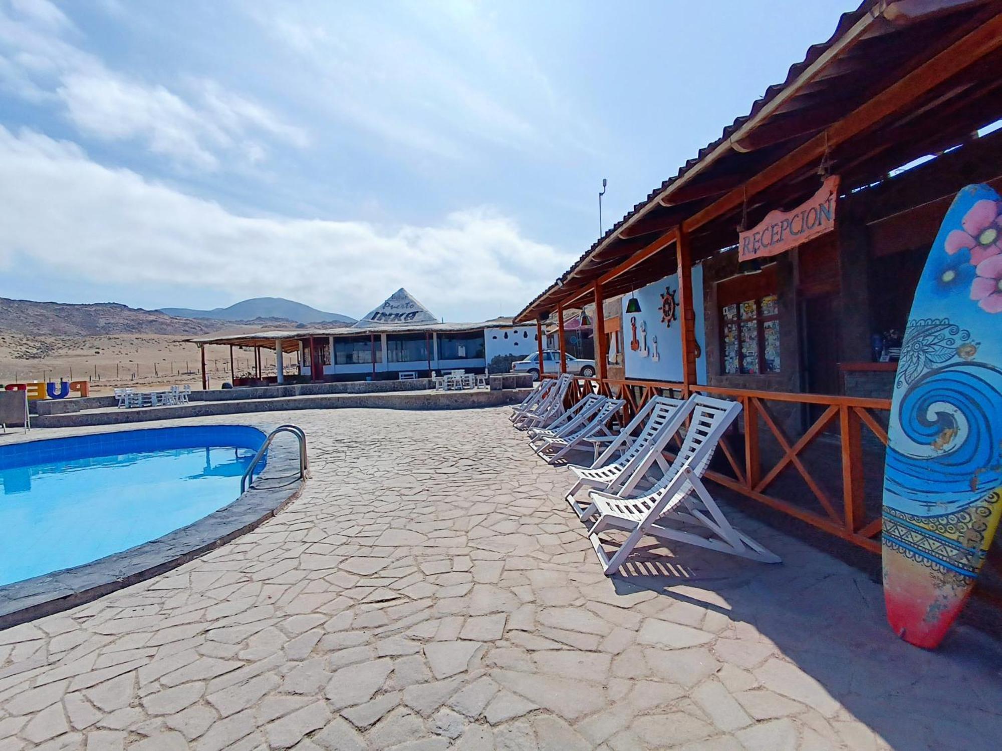 Hotel Puerto Inka Chala Bagian luar foto
